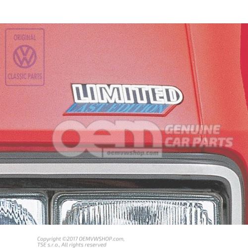 Film lettering Volkswagen Typ 2/Syncro T3 255853679D CHY
