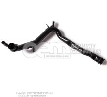 Coolant pipe with servo - steering oil suction pipe 078121070CG
