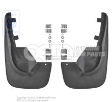 Set of mud flaps front for Caddy pick up 6U0075111
