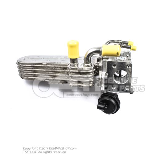 Cooler for exhaust recuperation Audi A3 Saloon/Sportback 8L 038131512H