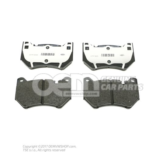 1 set of brake pads for disk brake 80A698151H