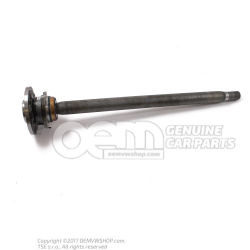 Rear axle shaft with bearing 2E0501171G