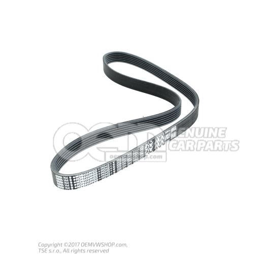 Poly-v-belt for vehicles with air condit. size 21,36X1000MM 04E145933A