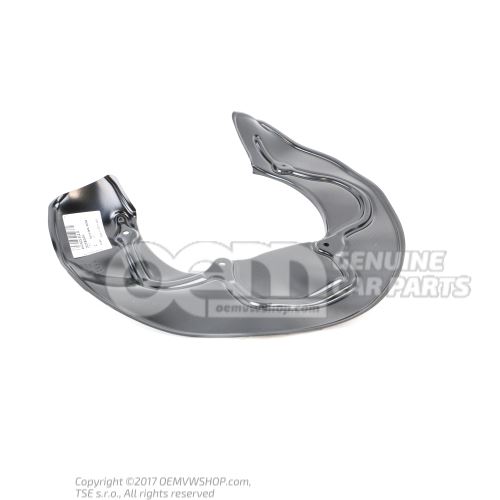 Cover plate for brake disc 4H0615312D