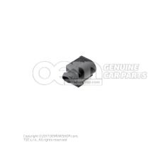 Flat connector housing with contact locking mechanism connection piece alternator 4D0971992B