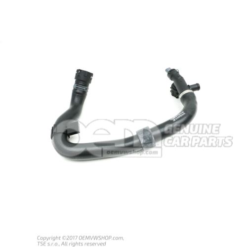 Coolant hose with quick release coupling 5WA122051R