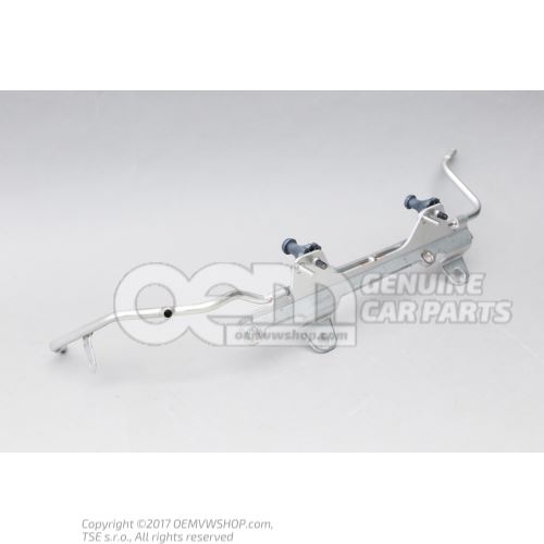 Bracket with coolant pipe 06F145317H