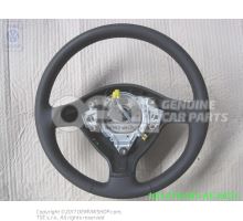 Sports steering wheel(leather) black/cosmic green 1J0419091AEHCD