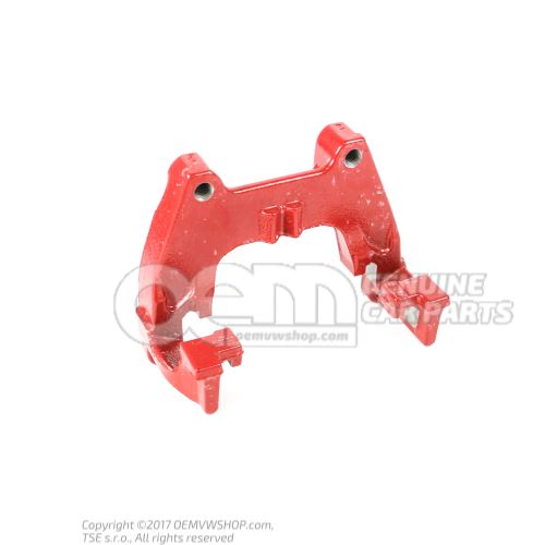 Calliper carrier red 5Q0615425C QC8