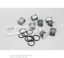 Set of gaskets for brake caliper housing 3D0698471