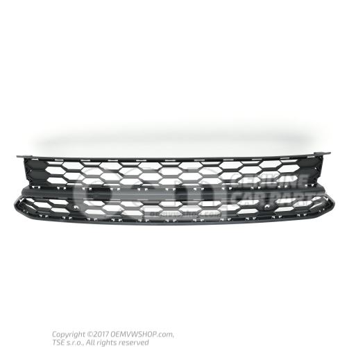 Vent grille satin black Volkswagen Amarok 2H 2H6853671 9B9