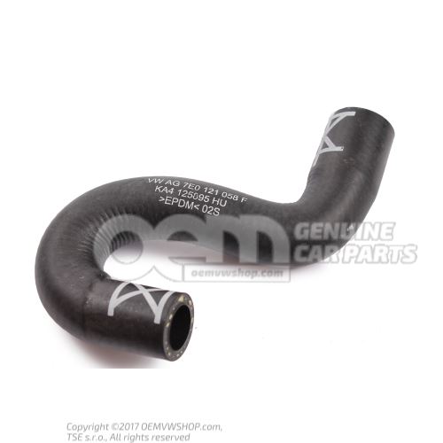 Coolant hose 7E0121058F