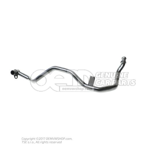 Coolant pipe Audi A8/S8 Quattro 4E 077117412N