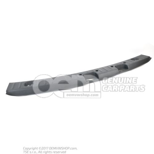 Cover for lock carrier anthracite 2K0863459H 71N