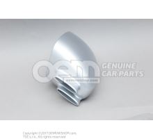 Coque de retroviseur aluminiun-mat Audi RS4 Quattro 8E 8E0857527A 1L1