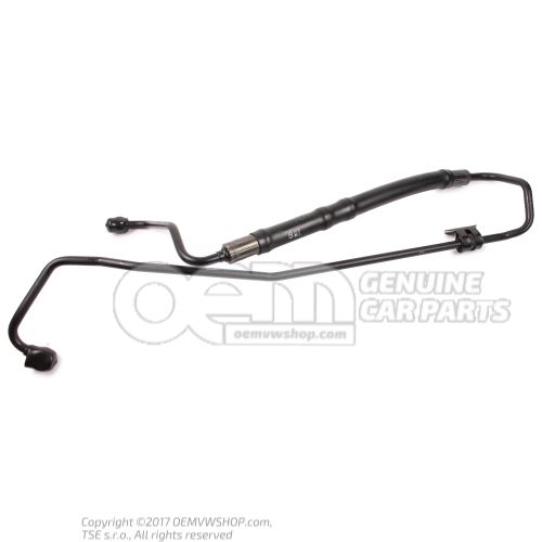 Flexible d'allonge de pompe a ailettes vers mecan. direction Audi A6 Allroad Quattro 4B 4Z8422893B