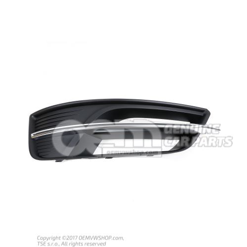 Grille black Audi A8/S8 Quattro 4H 4H0807680G 3FZ