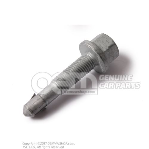 Hexagon bolt for spare wheel bracket 701801651B