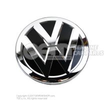 Simbolo VW negro/cromado brillante 3G0853601A JZA