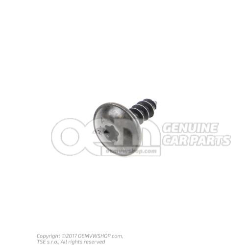 Oval-head sheetmetal screw