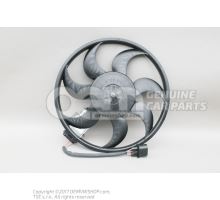 Radiator fan with control unit 7L0959455G