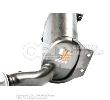 Exhaust pipe w/ cat. converter particle filter JZW254700FV