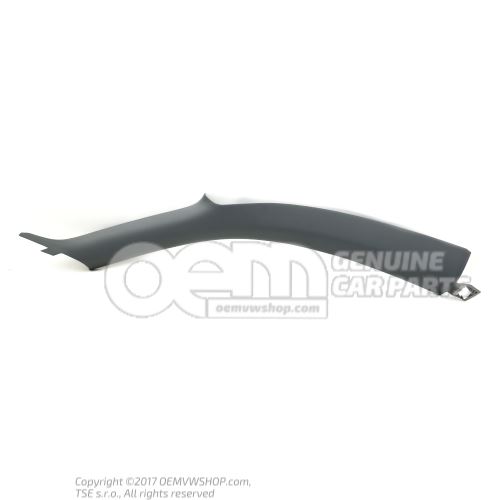 A-pillar trim feather (grey) Audi TT/TTS Coupe/Roadster 8N 8N8867232A 17L