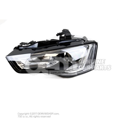 Head light for gas discharge lamp 8T0941043D