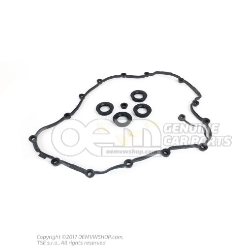 Gasket set for cylinder head cover 077198025C