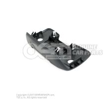 Panel for upper seat back sabre(black)