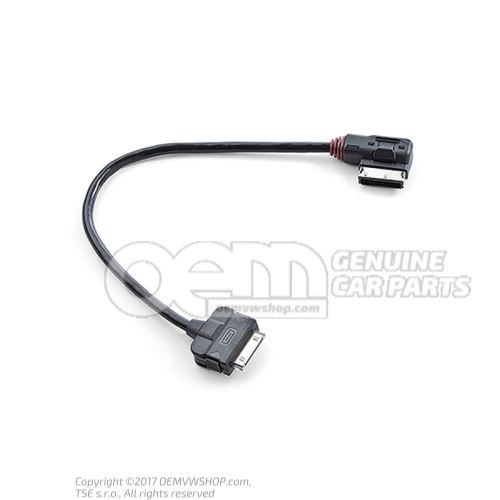 Cinch connection cable for vehicles with mdi interface 5E0051510C