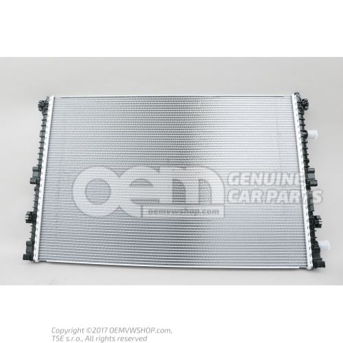 Radiador ad. para refrigerante Audi Q7 4M 4M0145804T