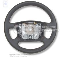 Steering wheel (leather) black/tropical orange 1J0419091APHCB