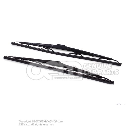 1 set: wiper blades