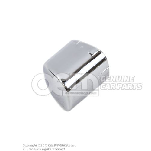 Bouton-ression chrome brillant 6R0711333C 2ZZ