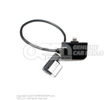 Adapter wiring harness for media-in socket 5N0035554J