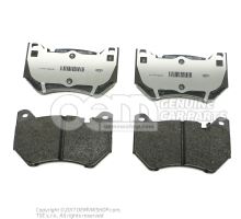 1 set of brake pads for disk brake 80A698151H