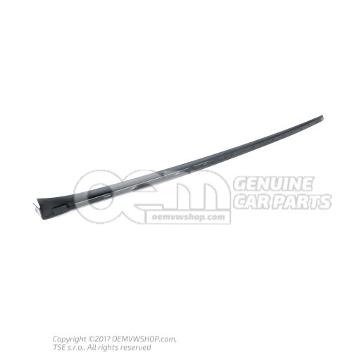 Water deflector strip satin black Audi Q7 4M 4M0854328B 01C