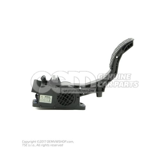 Accelerator pedal with electronic module 6Q2721503H