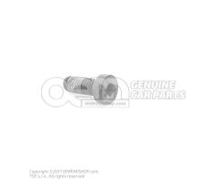 N  10169902 Tornillo cilindrico con cabeza hexagono int., autoasegurante M6X15