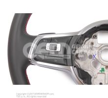 Mult.steering wheel (leather) black/red 2GA419091GGRW