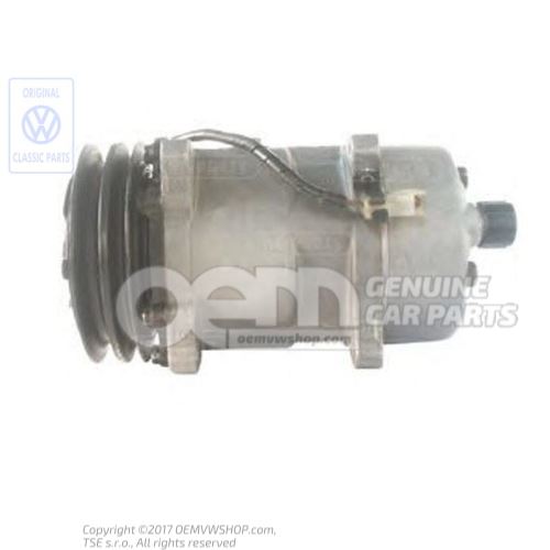 A/C compressor with electro-magnetic coupling 191820803A