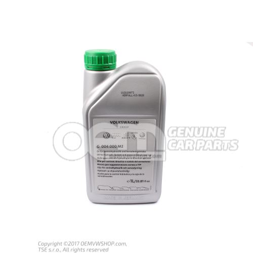 Hydraulikflüssigkeit Serviceflüssigkeit -Hydrauliköl- zu G  004000M2