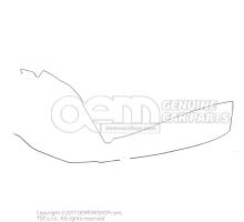Brake line from connecting piece to brake hose 8E0611742R