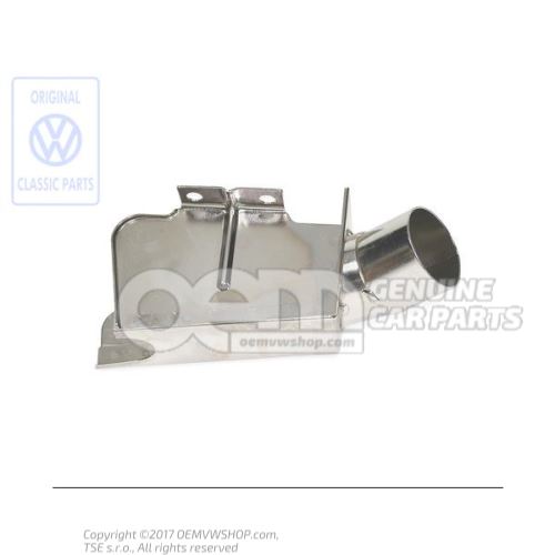 Chapa colectora aire caliente Volkswagen Golf Cabriolet 171 037253041G