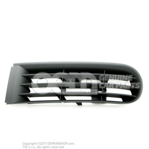 Grille d'entree d'air grille d'aeration noir 8L0807489B 3FZ