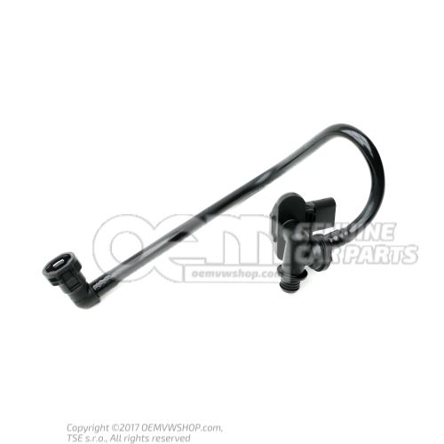 Vacuum hose with non-return valve and pressure sensor 5N0612041AF