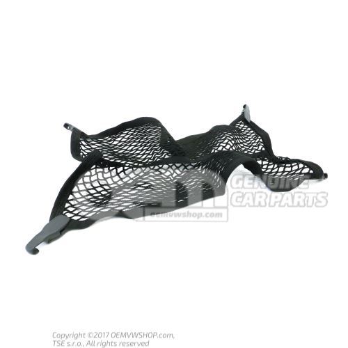 Cargo net satin black