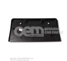 Licence plate holder black-glossy 8V4807287J T94