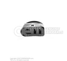 Flat contact housing with contact locking mechanism coupling element wiring set for engine 6X0973817